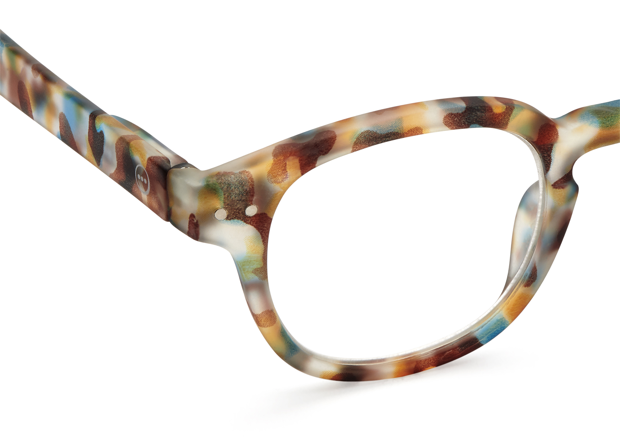 LetmeSee #C Blue Tortoise Soft+2.50
