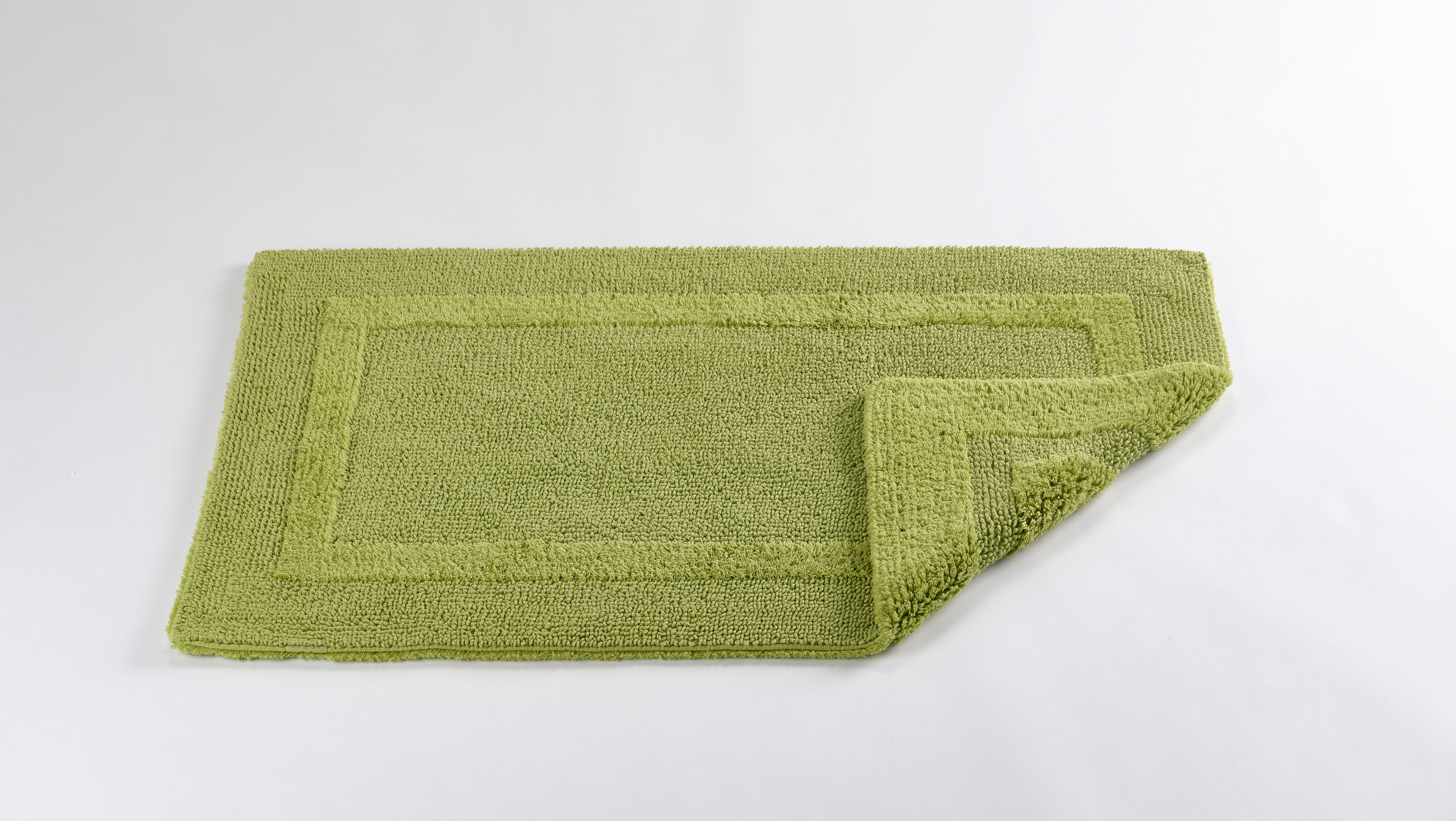 Badezimmerteppich REVERSIBLE 50x80cm apple green