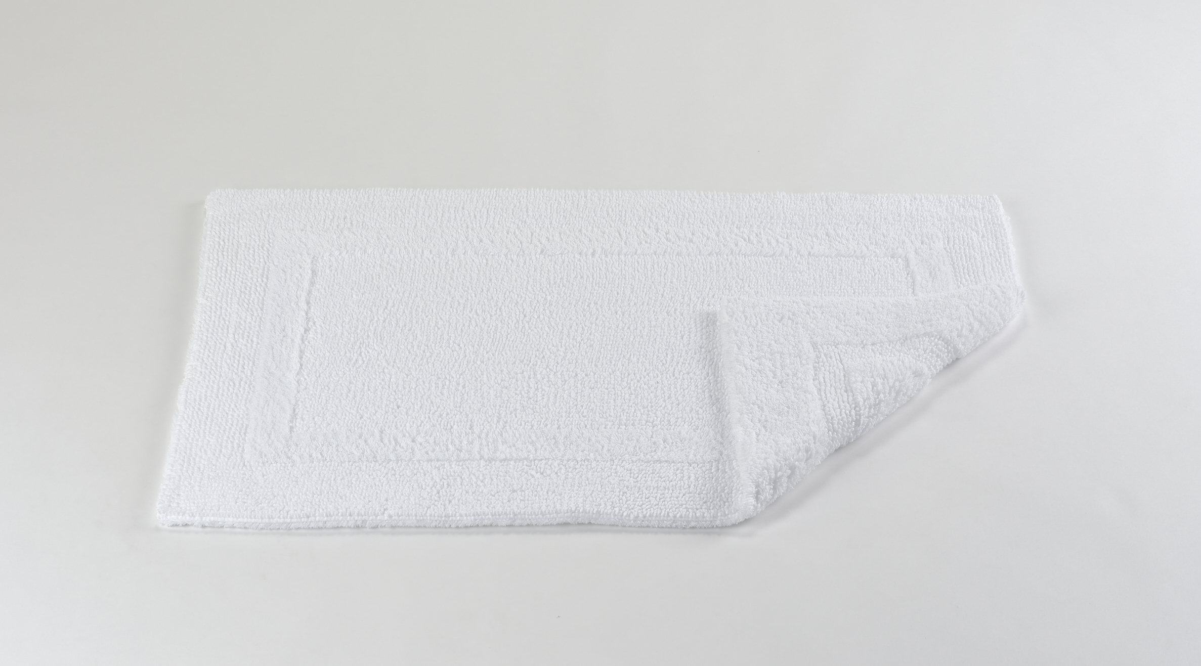 Badezimmerteppich REVERSIBLE 50x80cm white
