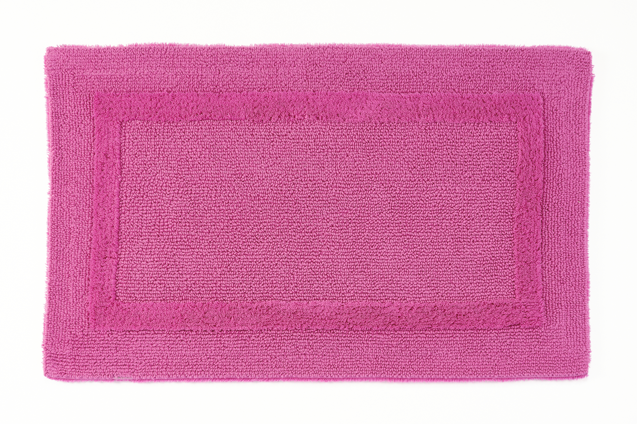 Badezimmerteppich REVERSIBLE 50x80cm happy pink