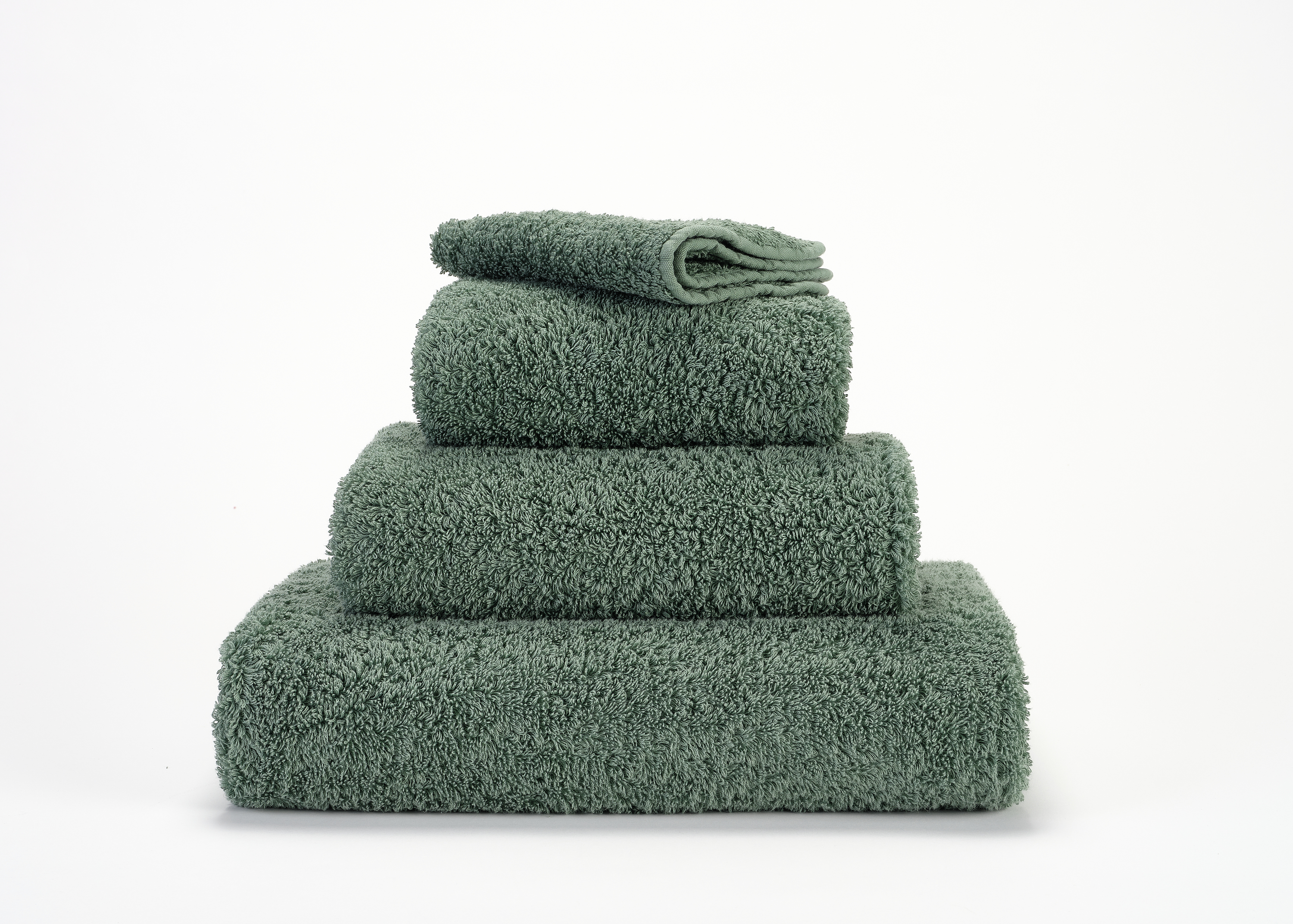 Gästetuch Super Pile 30x30cm evergreen