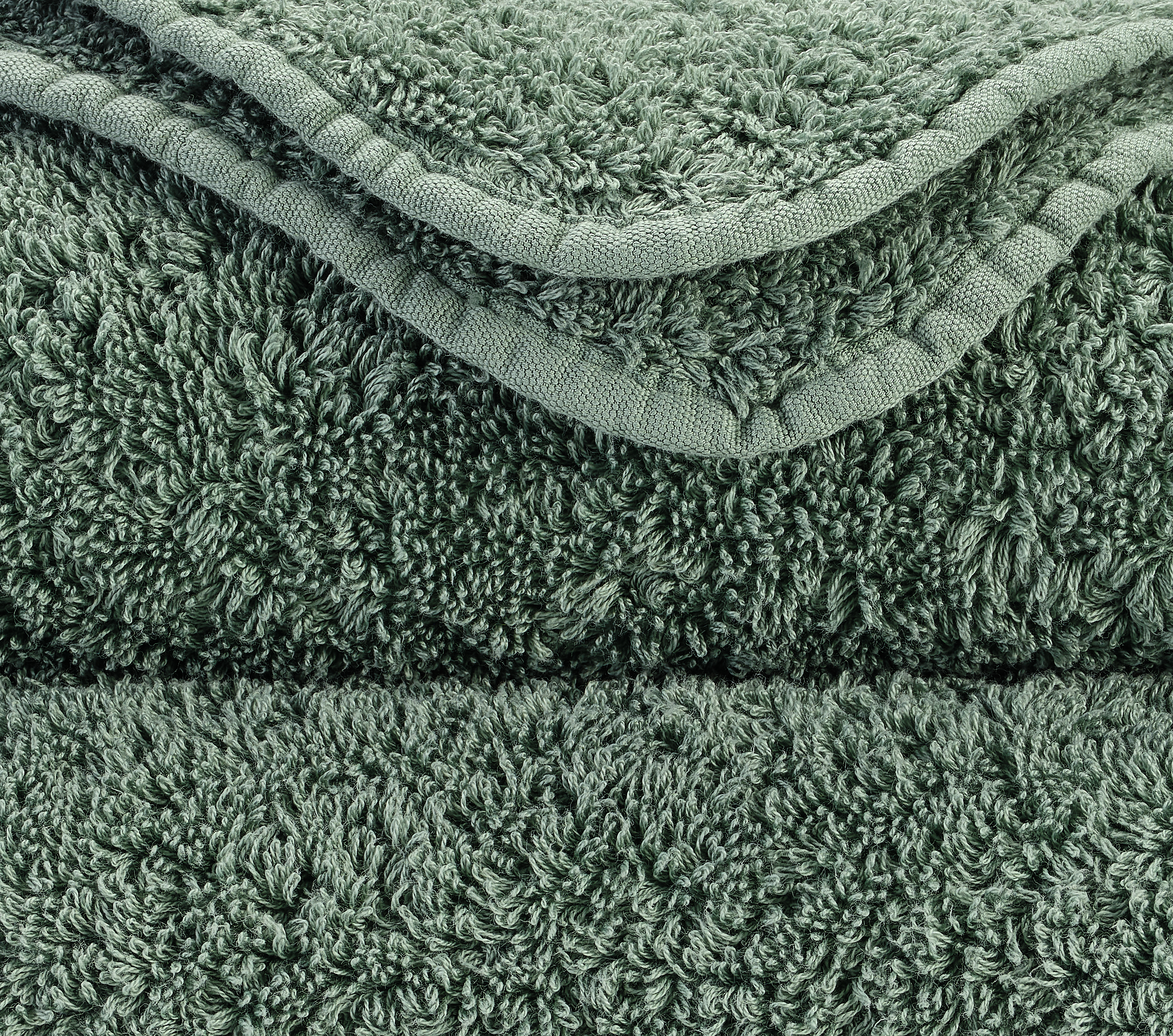 Gästetuch Super Pile 30x30cm evergreen