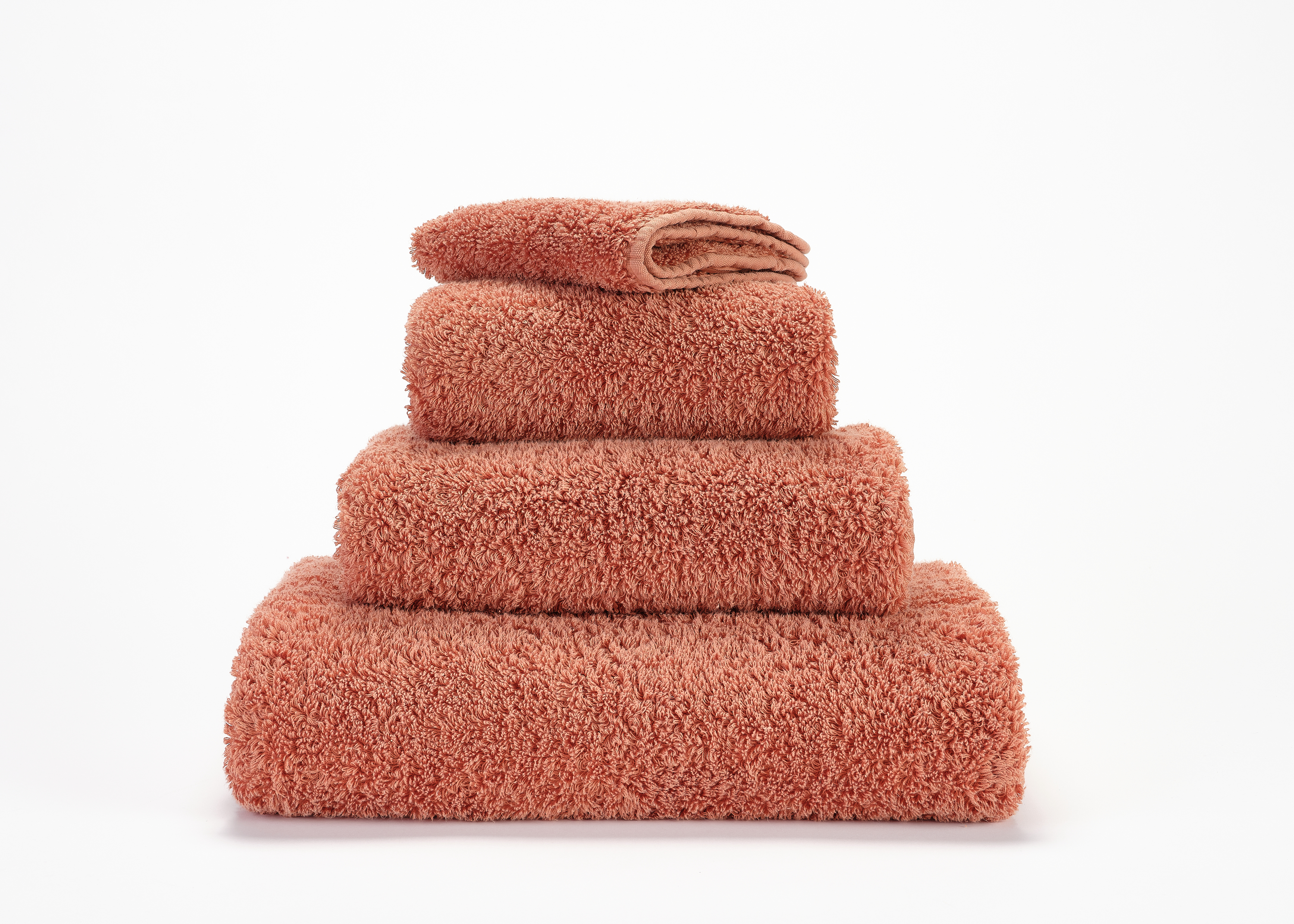 Handtuch Super Pile 40x60cm terracotta