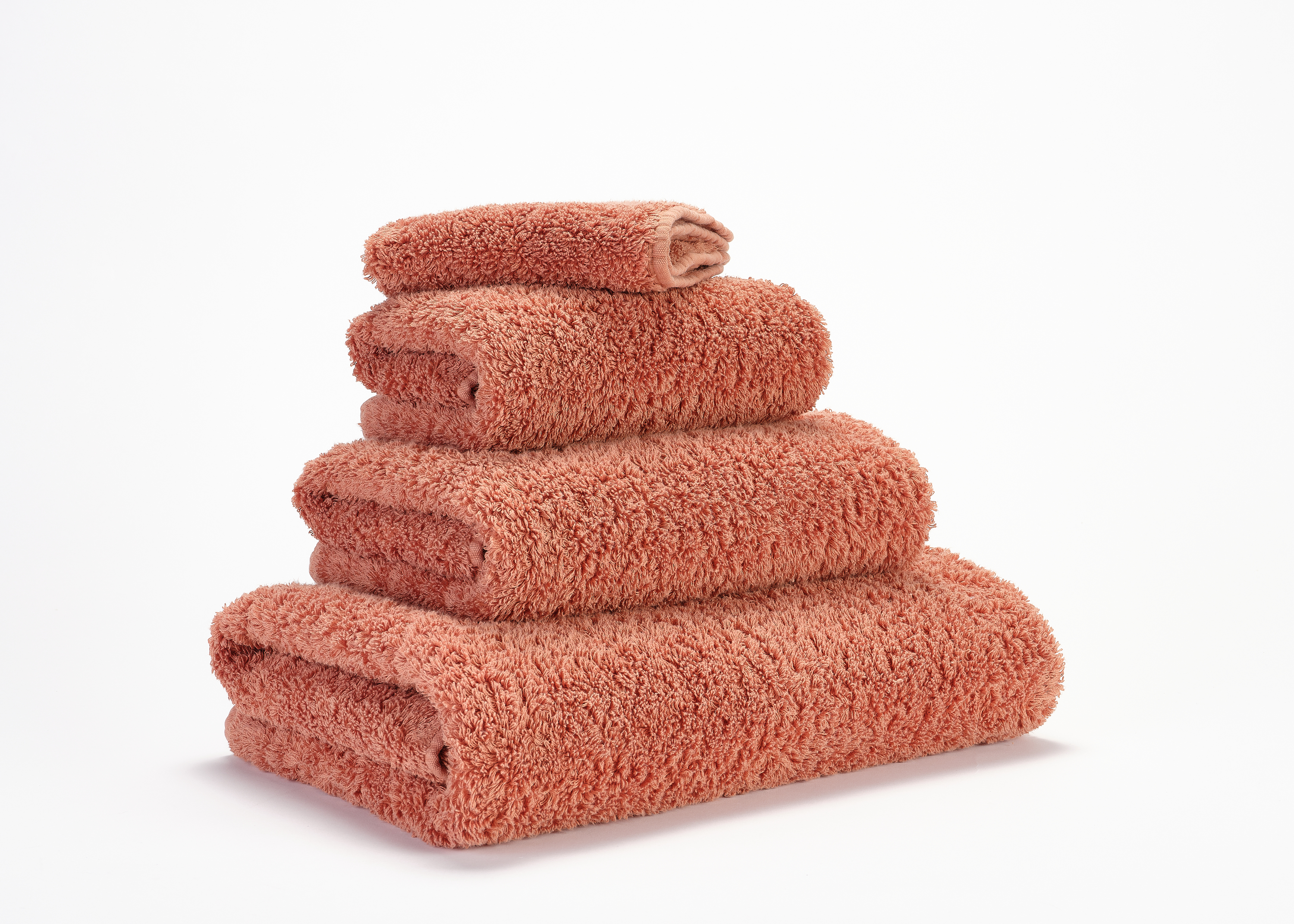 Handtuch Super Pile 40x60cm terracotta