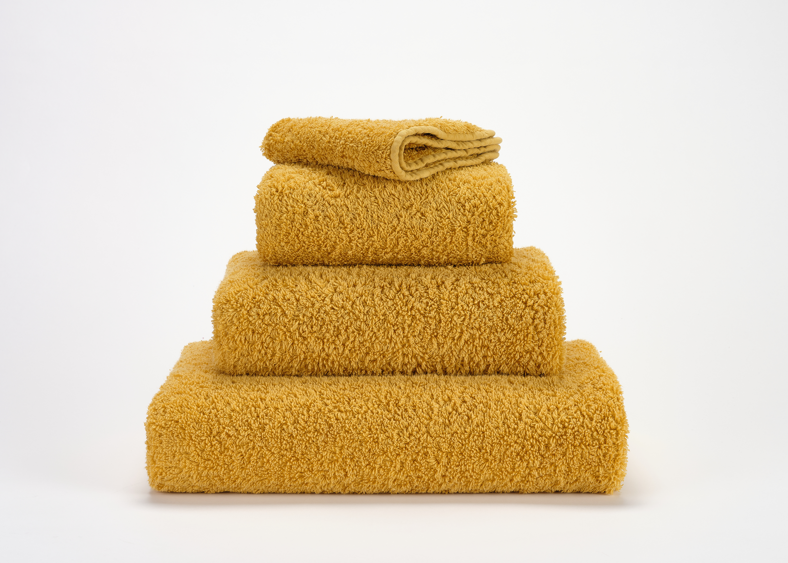 Badetuch Super Pile 100x150cm safran