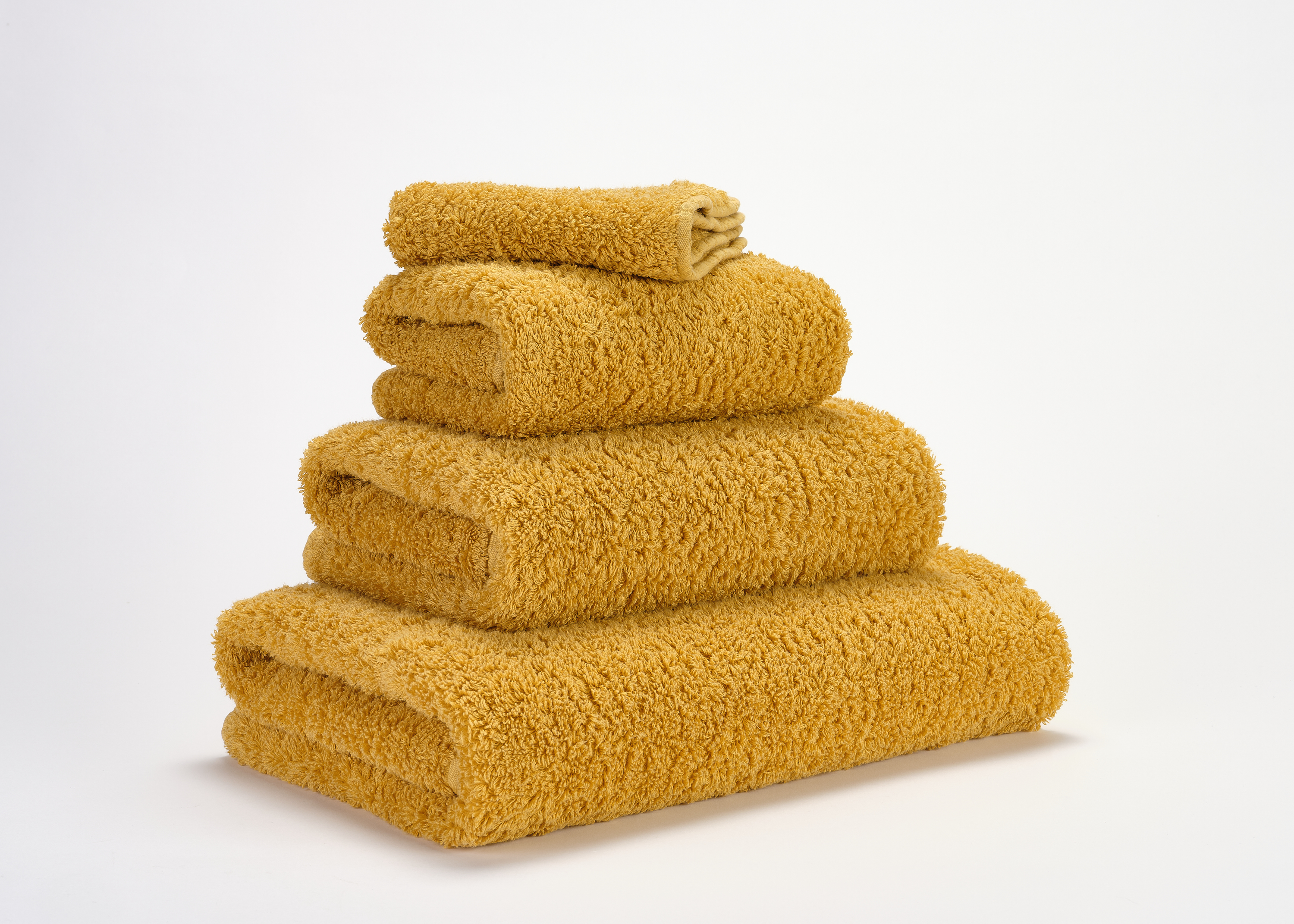Badetuch Super Pile 100x150cm safran