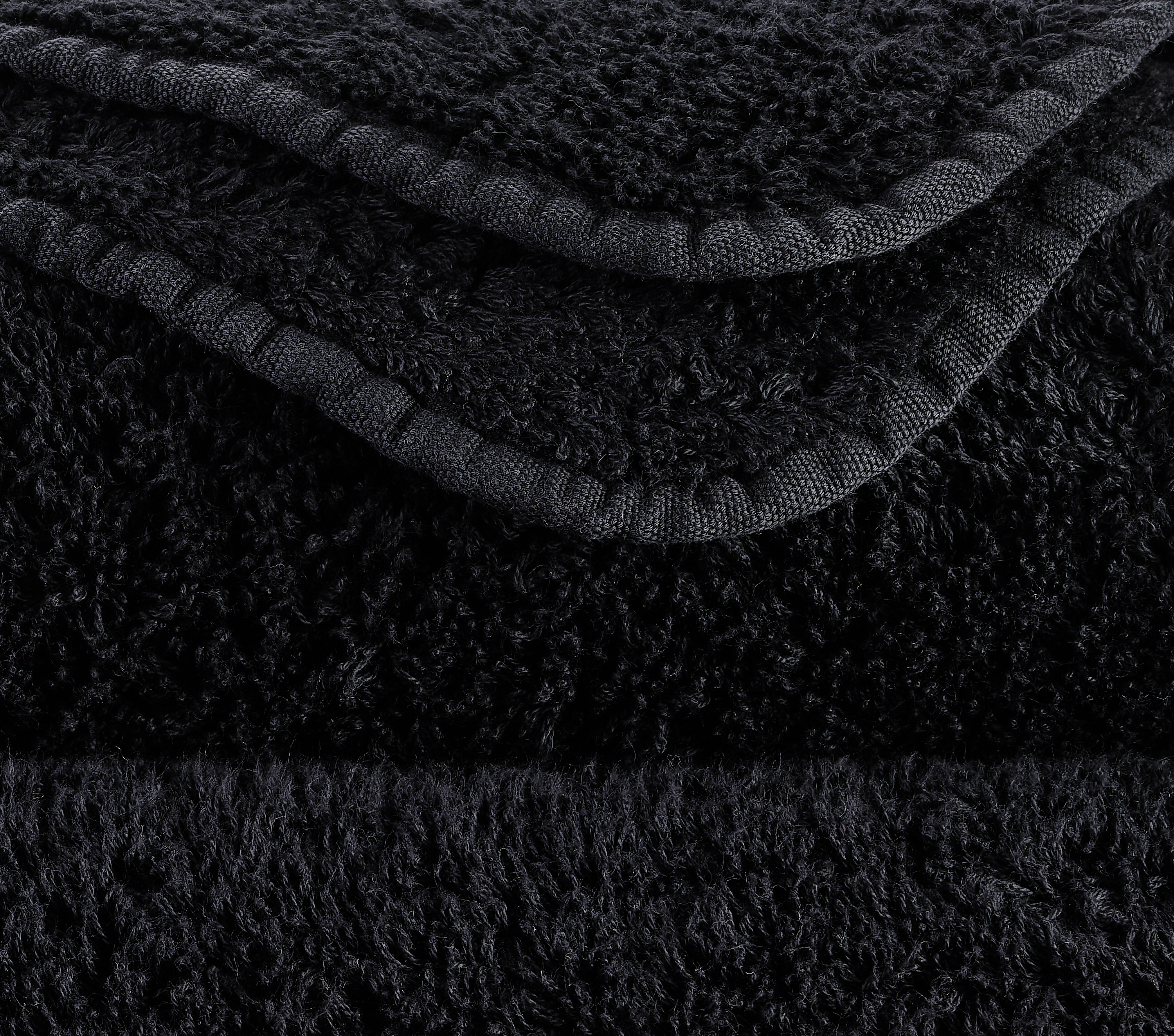 Handtuch Super Pile 40x60cm black