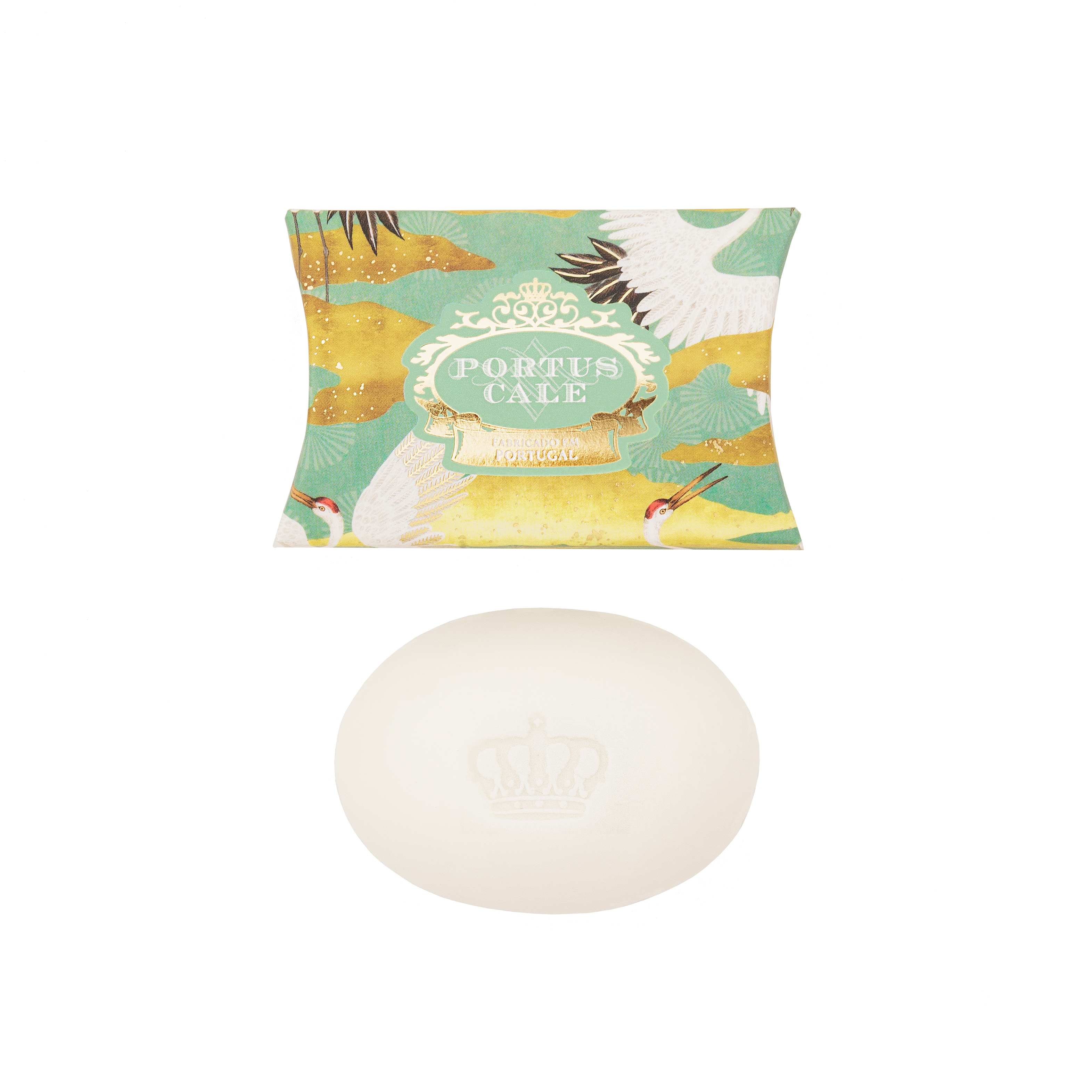 Portus Cale HandseifeWhite Crane 40g