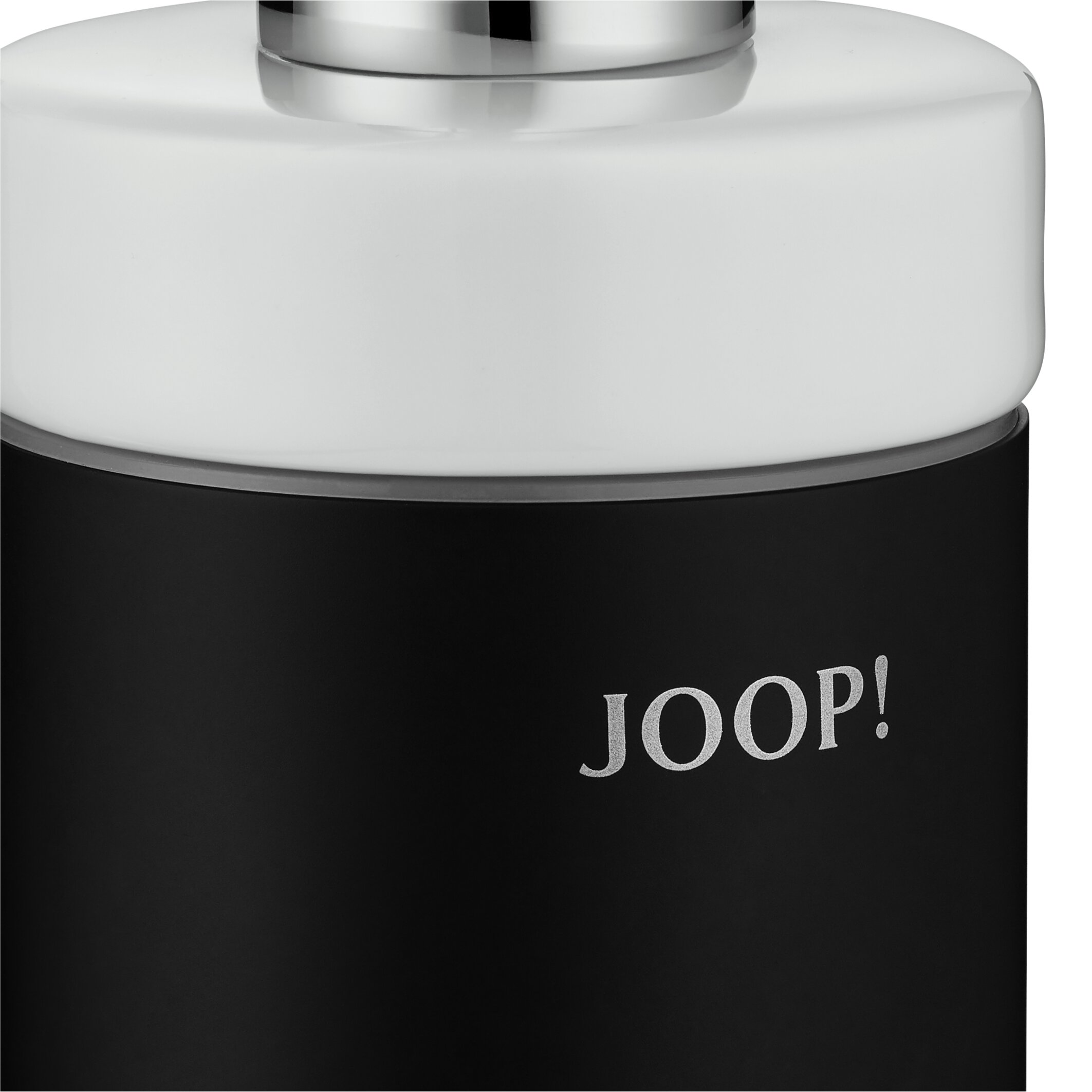 JOOP! Seifenspender - Schwarz | Keramik Weiß | Chrom