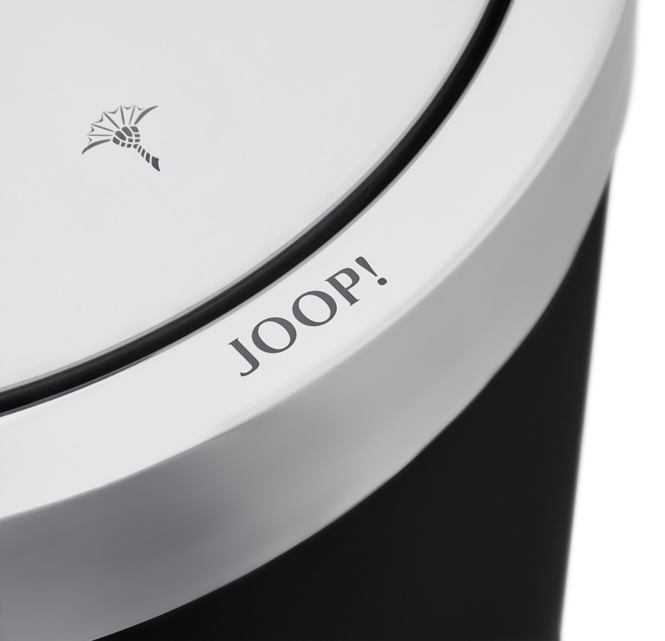 JOOP! Wäschebehälter - Chrom | Schwarz