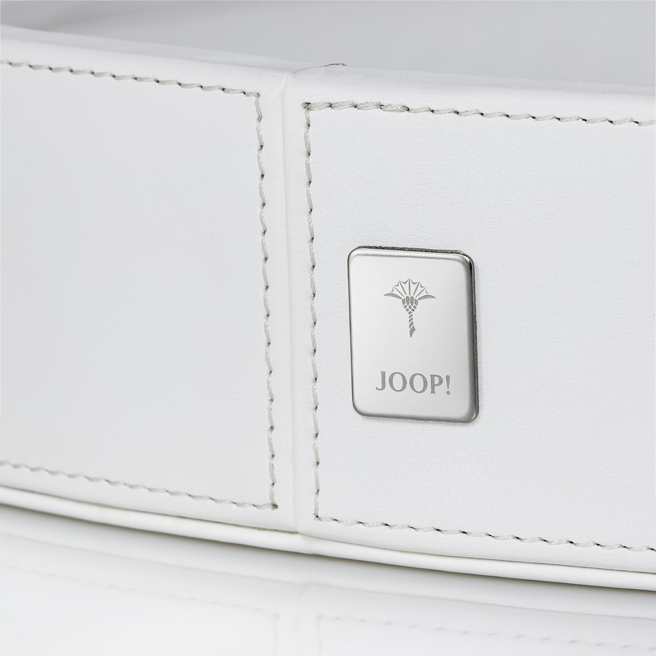 JOOP! Großes Tablett rund  - weiß