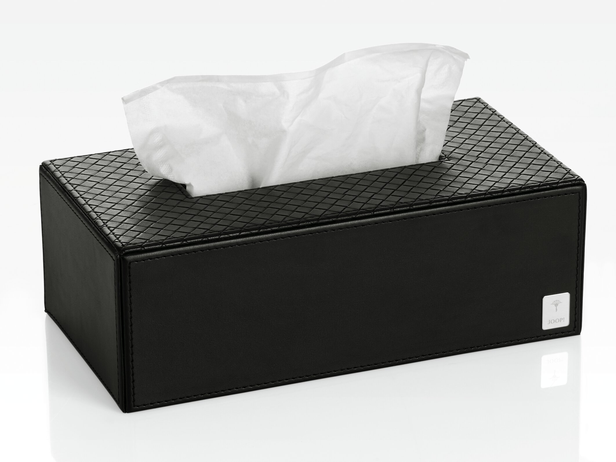 JOOP! Papiertuchbox rechteckig - schwarz