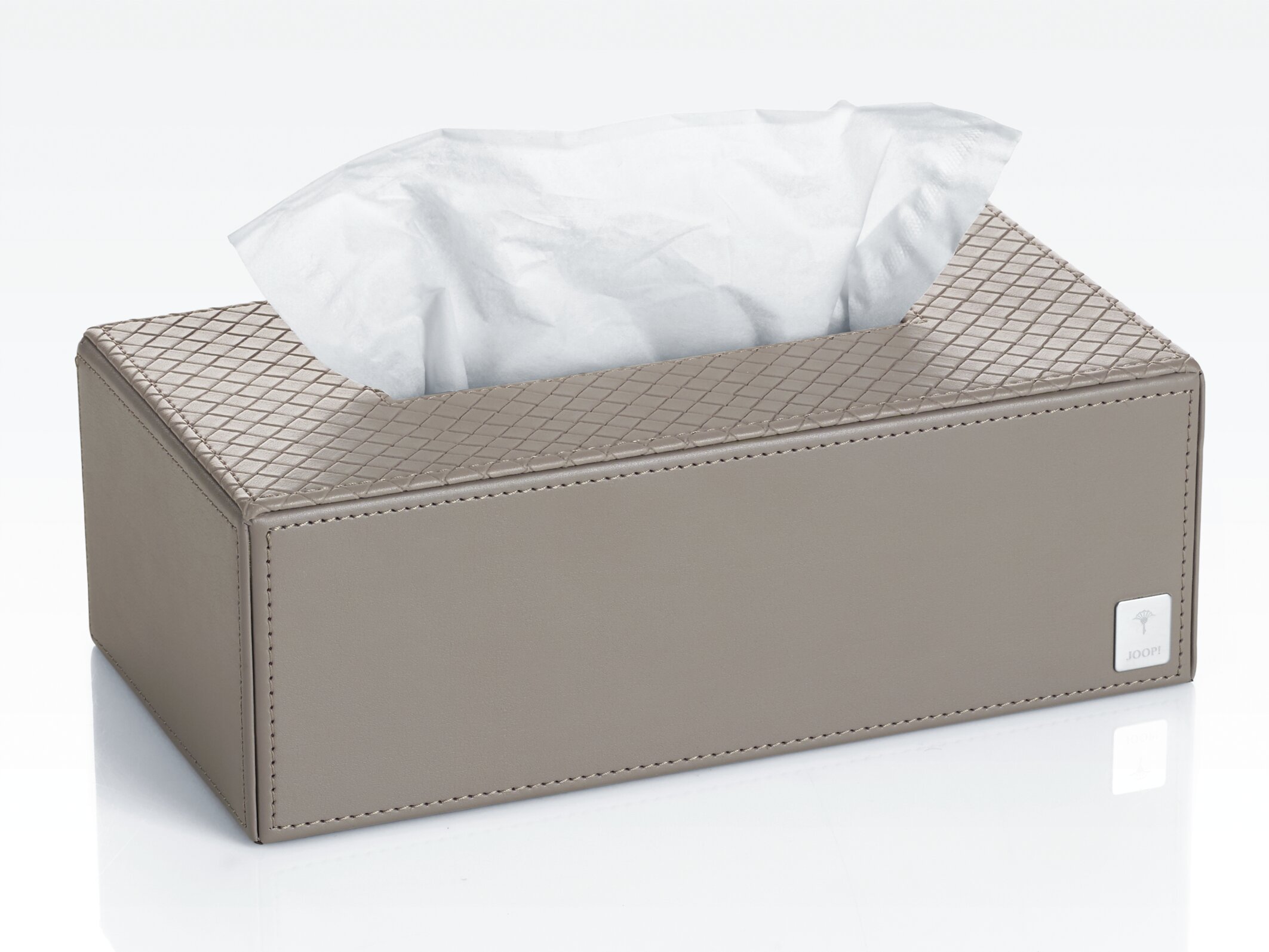JOOP! Papiertuchbox rechteckig - grau
