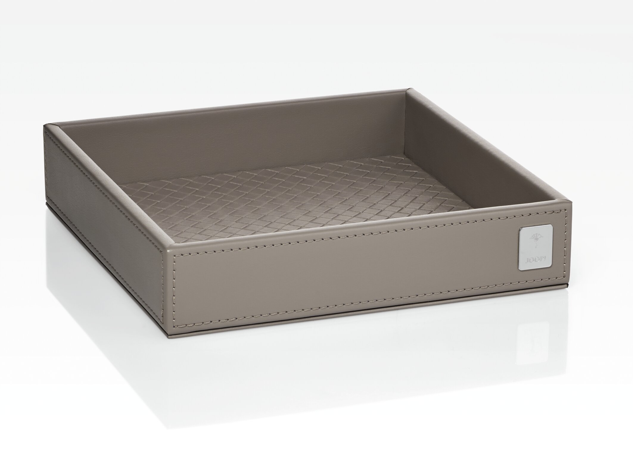 JOOP! Tablett quadratisch - grau