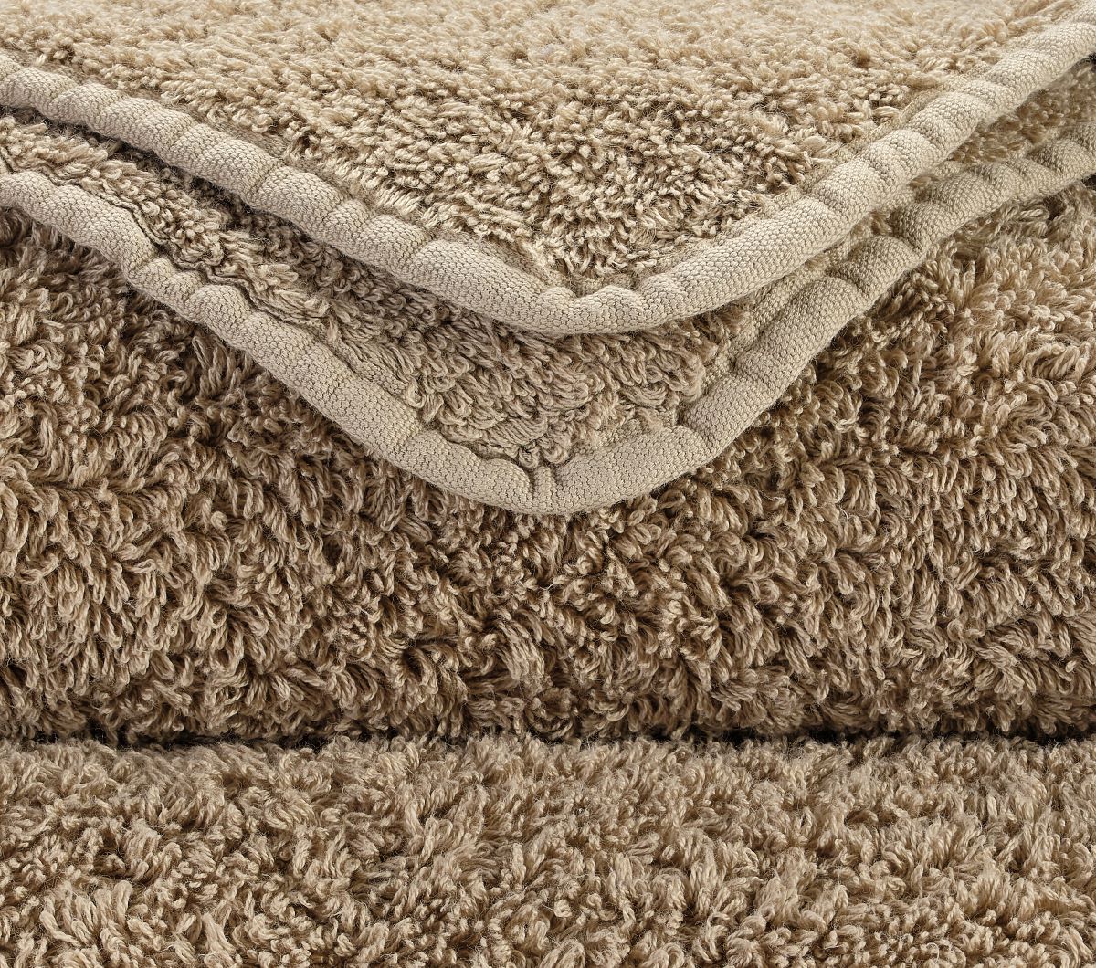 Gästetuch Super Pile 30x30cm taupe