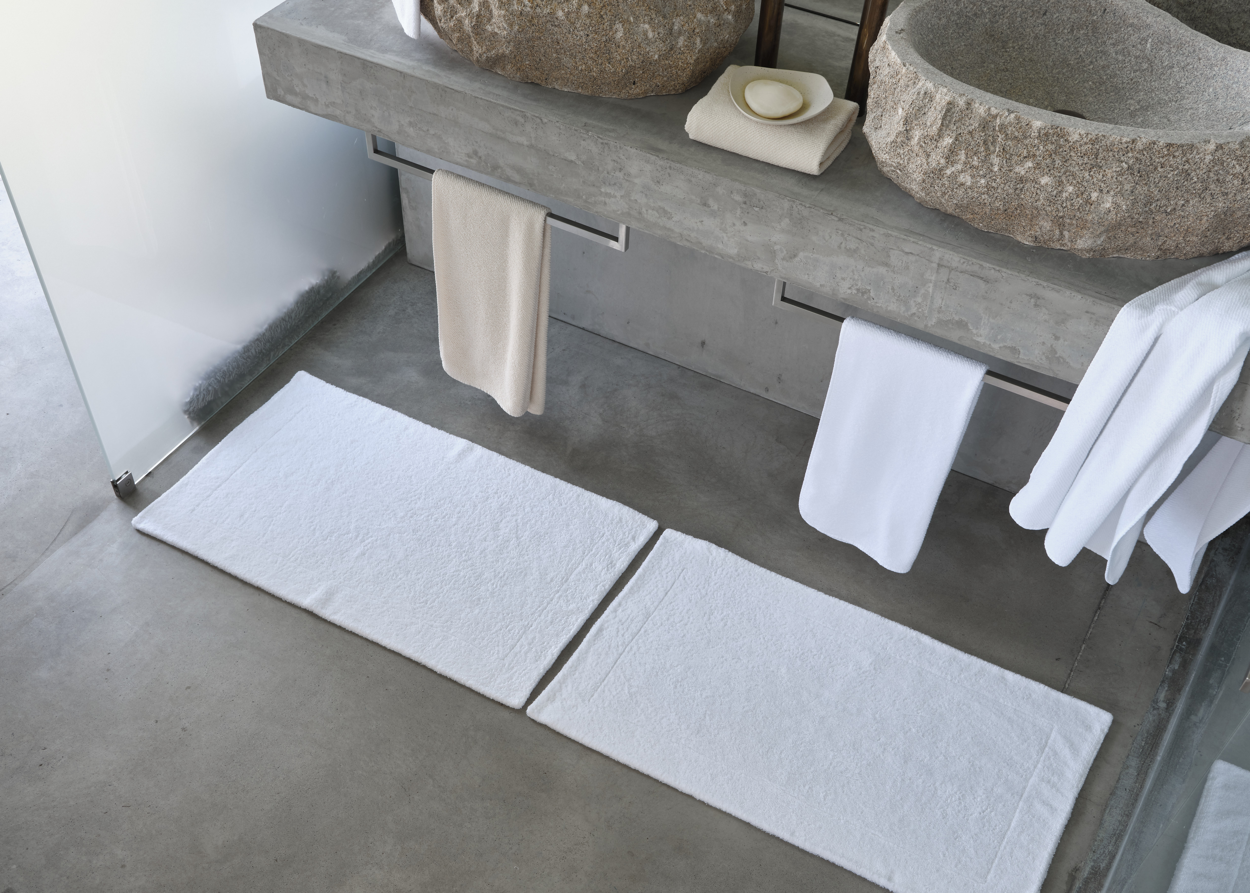Badvorleger Double 50x80cm gris