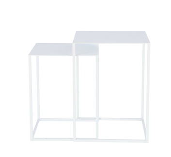 Beistelltisch PUR, 2er-SET, schwarz