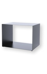 Regal Würfel CUBUS METALL, 35x50x36cm, schwarz