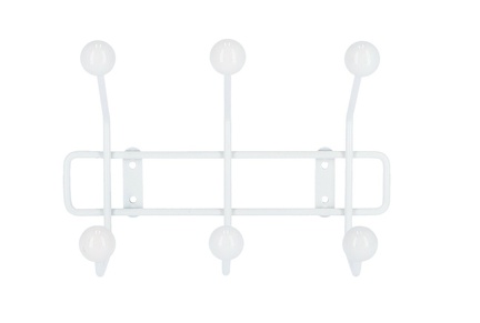 Wandgarderobe CRICK mit 6 Haken