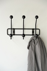 Wandgarderobe CRICK mit 6 Haken