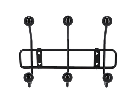 Wandgarderobe CRICK mit 6 Haken