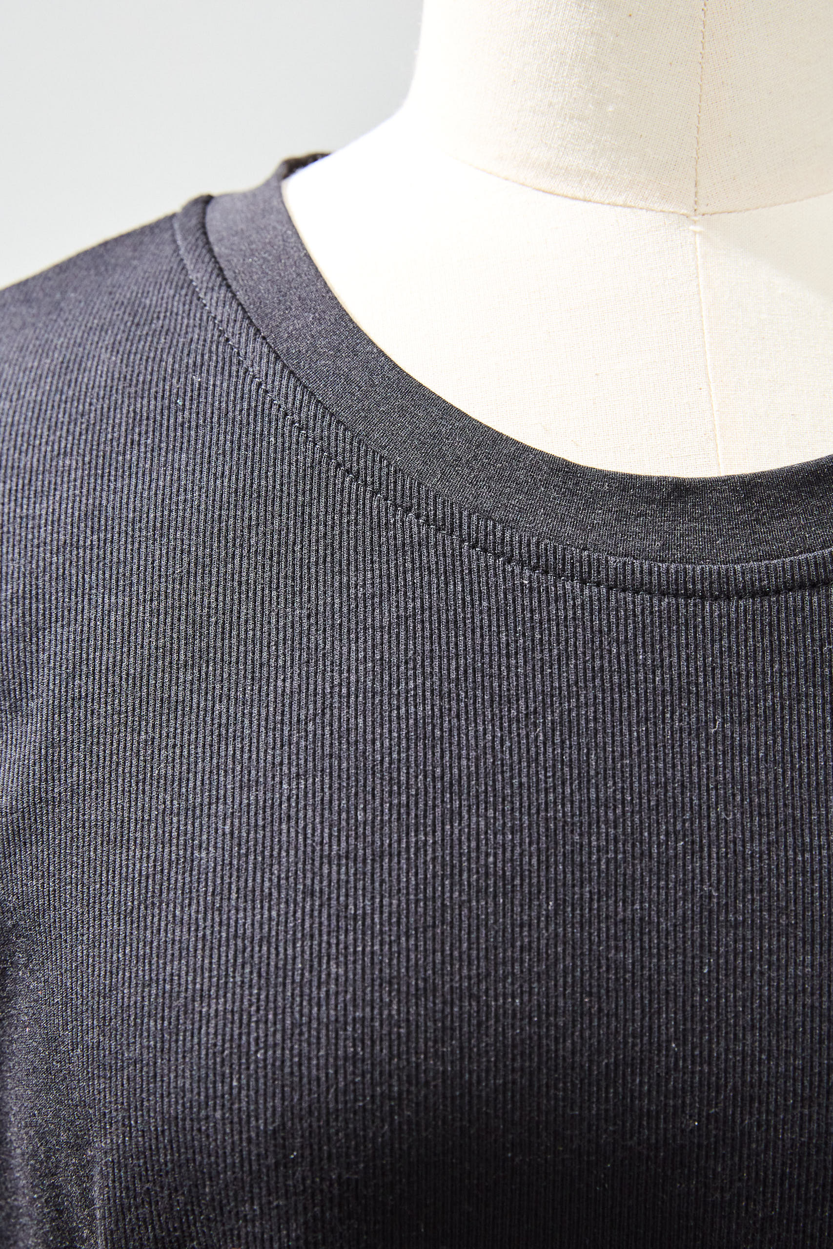 ALEX Shirt rippe weiss L