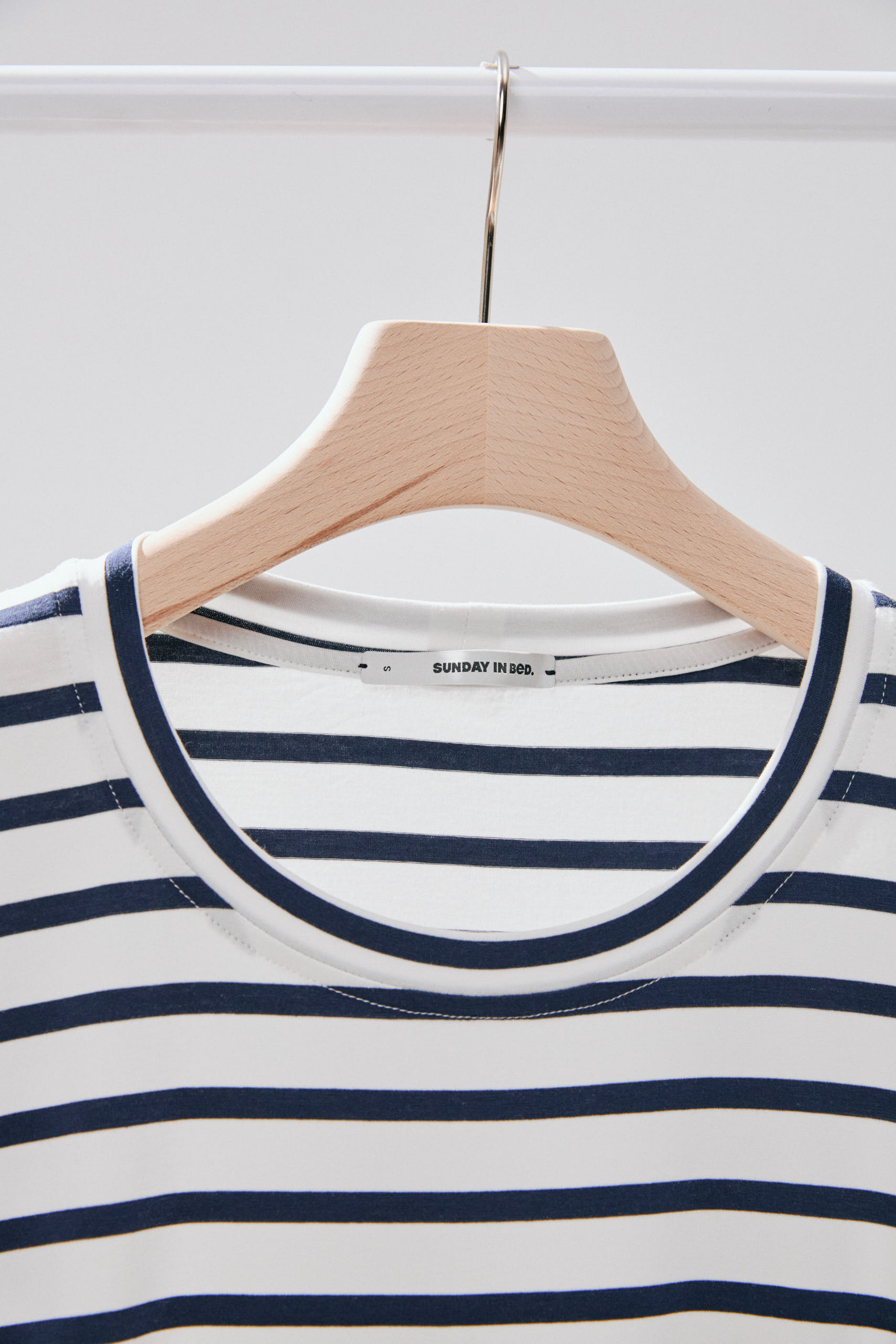 ELLEN Nighty jersey stripe midnight M