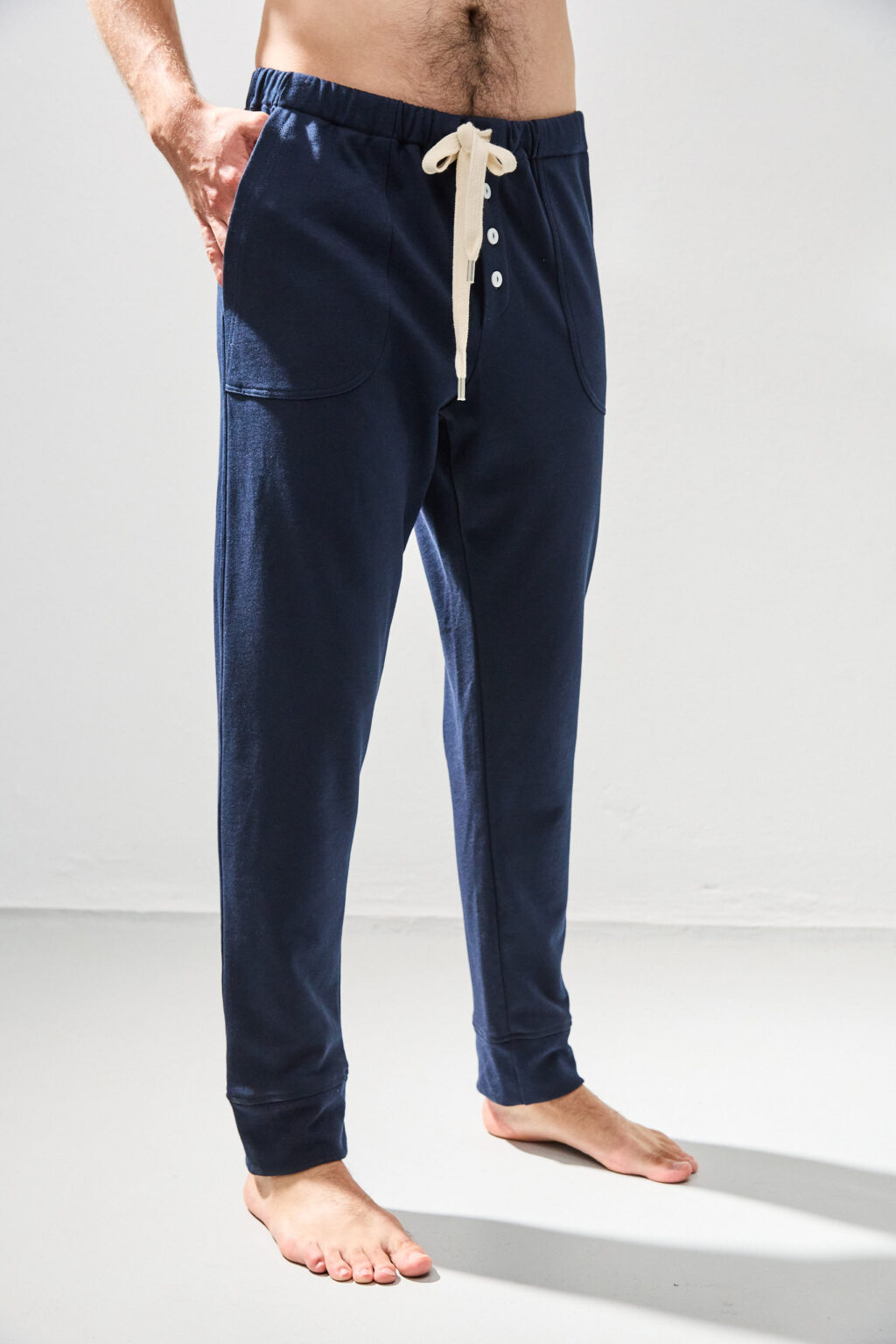 CHRISTOPHER Hose sweat midnight M