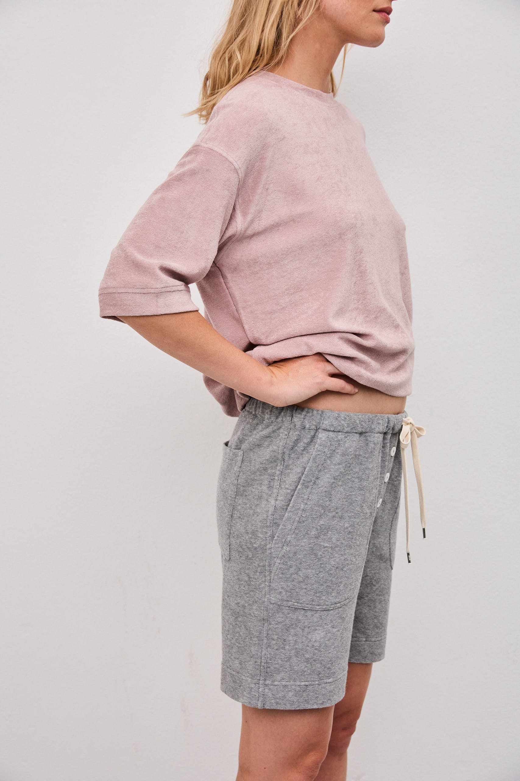 IVY Sweater frottee midnight S