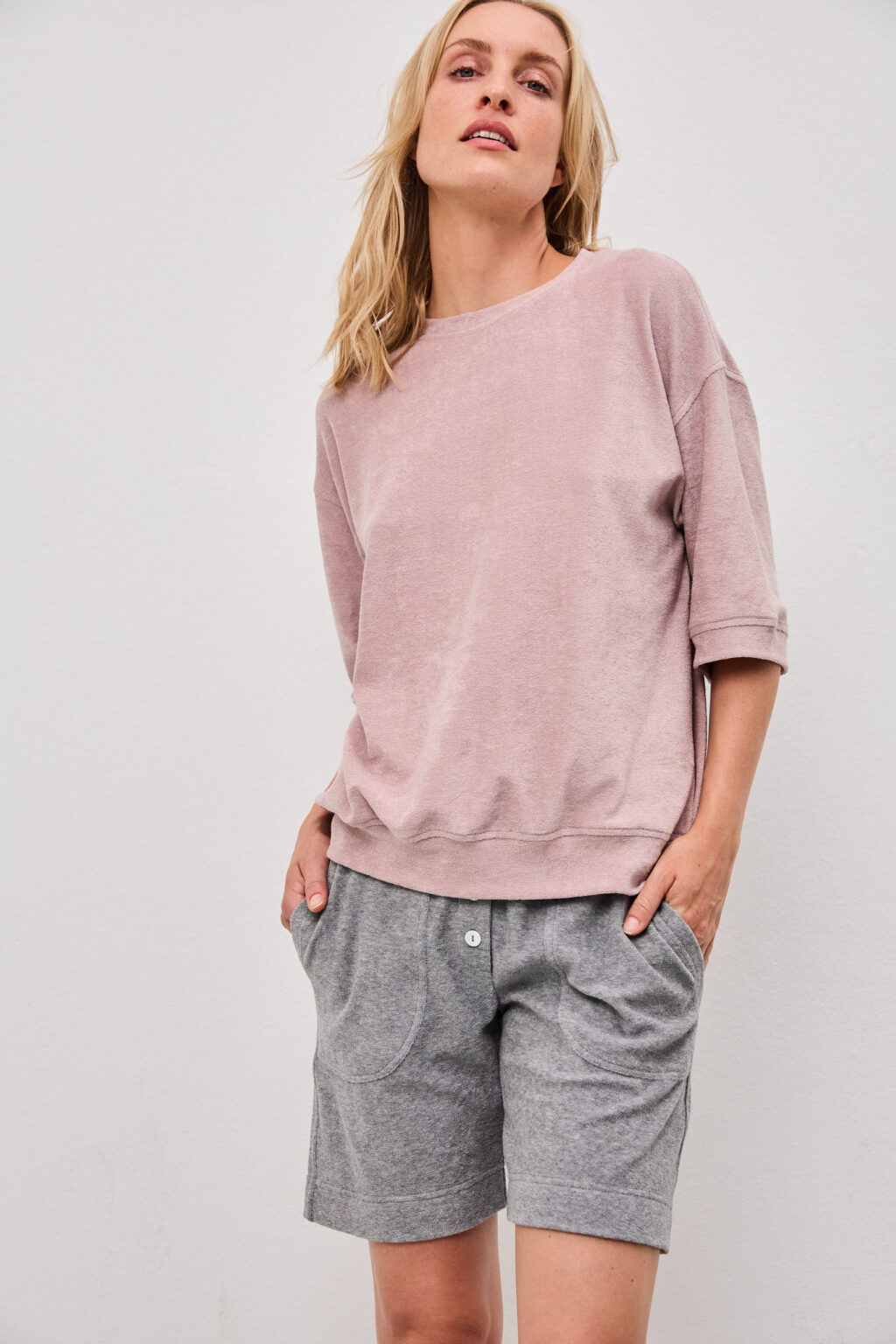 IVY Sweater frottee midnight M