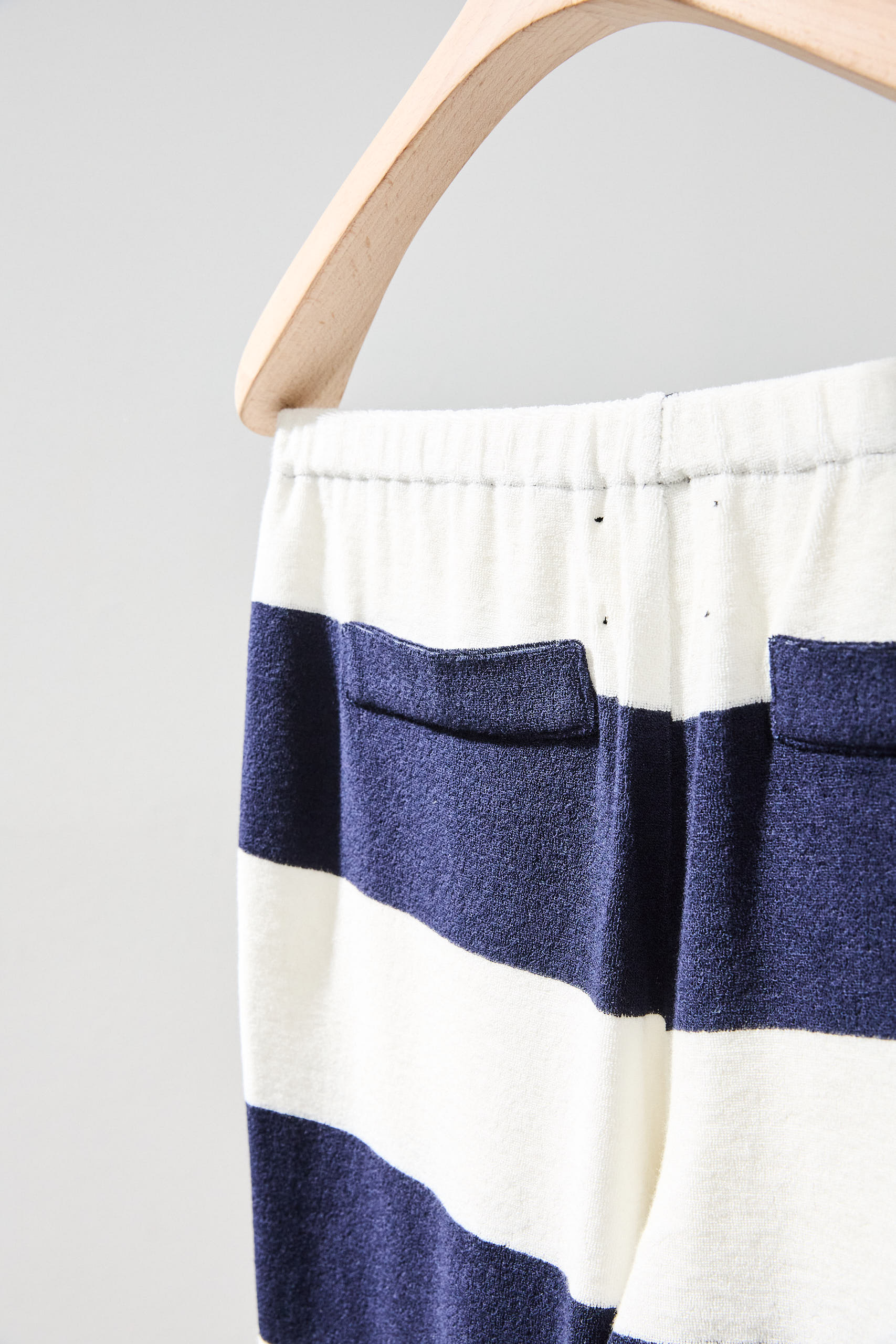PURE Hose frottee milk-midnight M