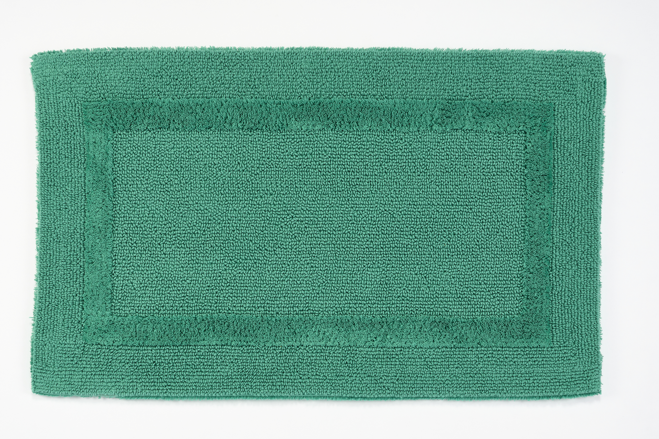 Badezimmerteppich REVERSIBLE 50x80cm smaragd