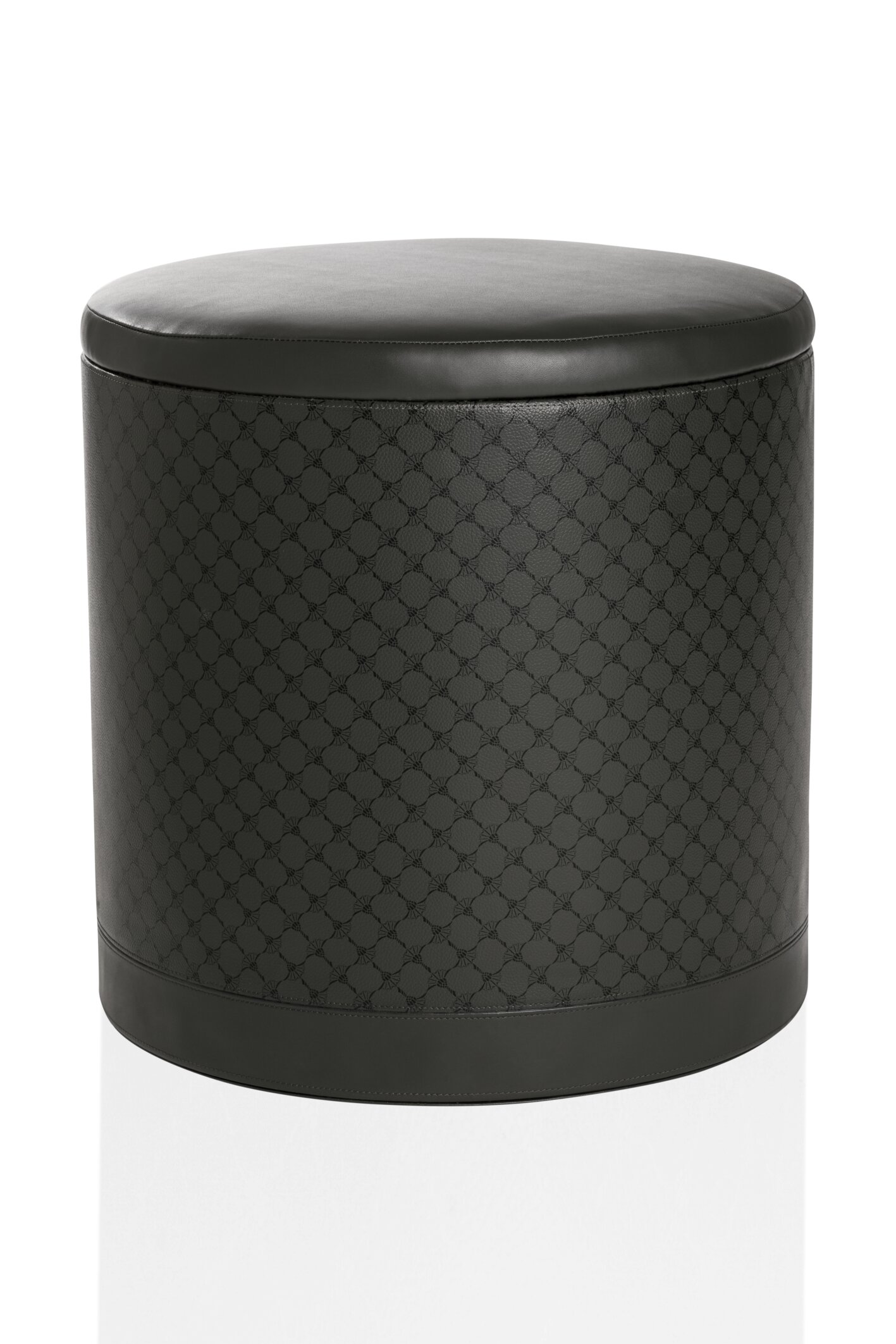 JOOP CORNFLOWER Pouf - Anthrazit/Schwarz