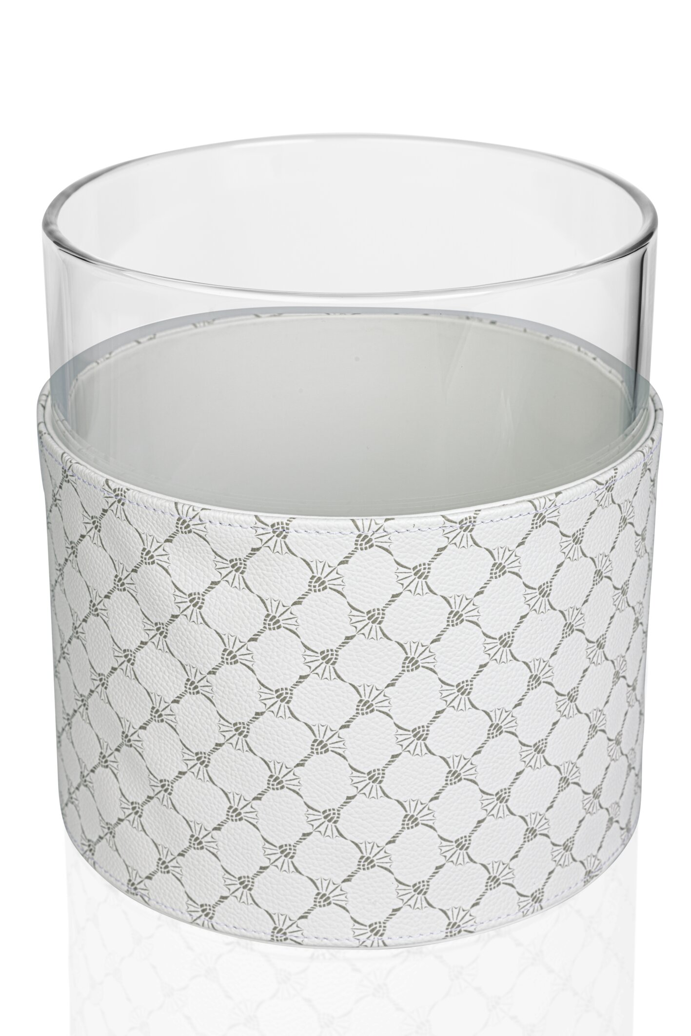 JOOP CORNFLOWER Vase S - Weiß/Grau