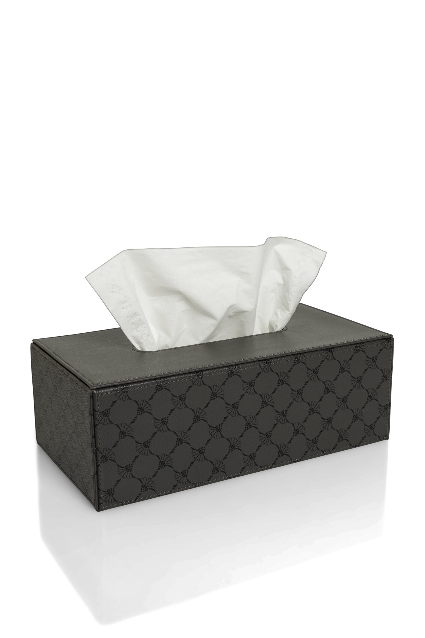JOOP CORNFLOWER Kleenexbox rechteckig - Anthrazit/Schwarz