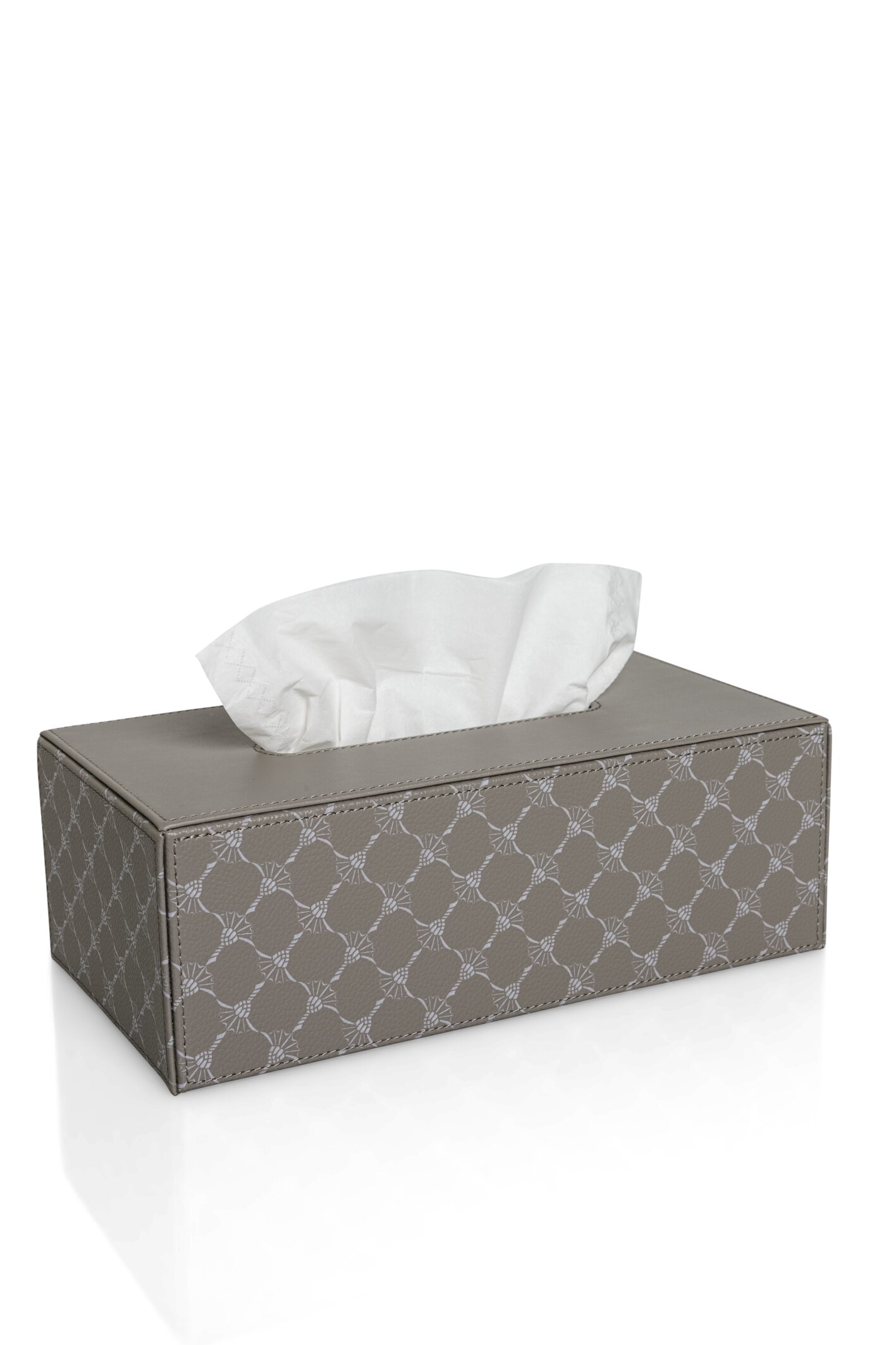 JOOP CORNFLOWER Kleenexbox rechteckig - Grau/Weiß
