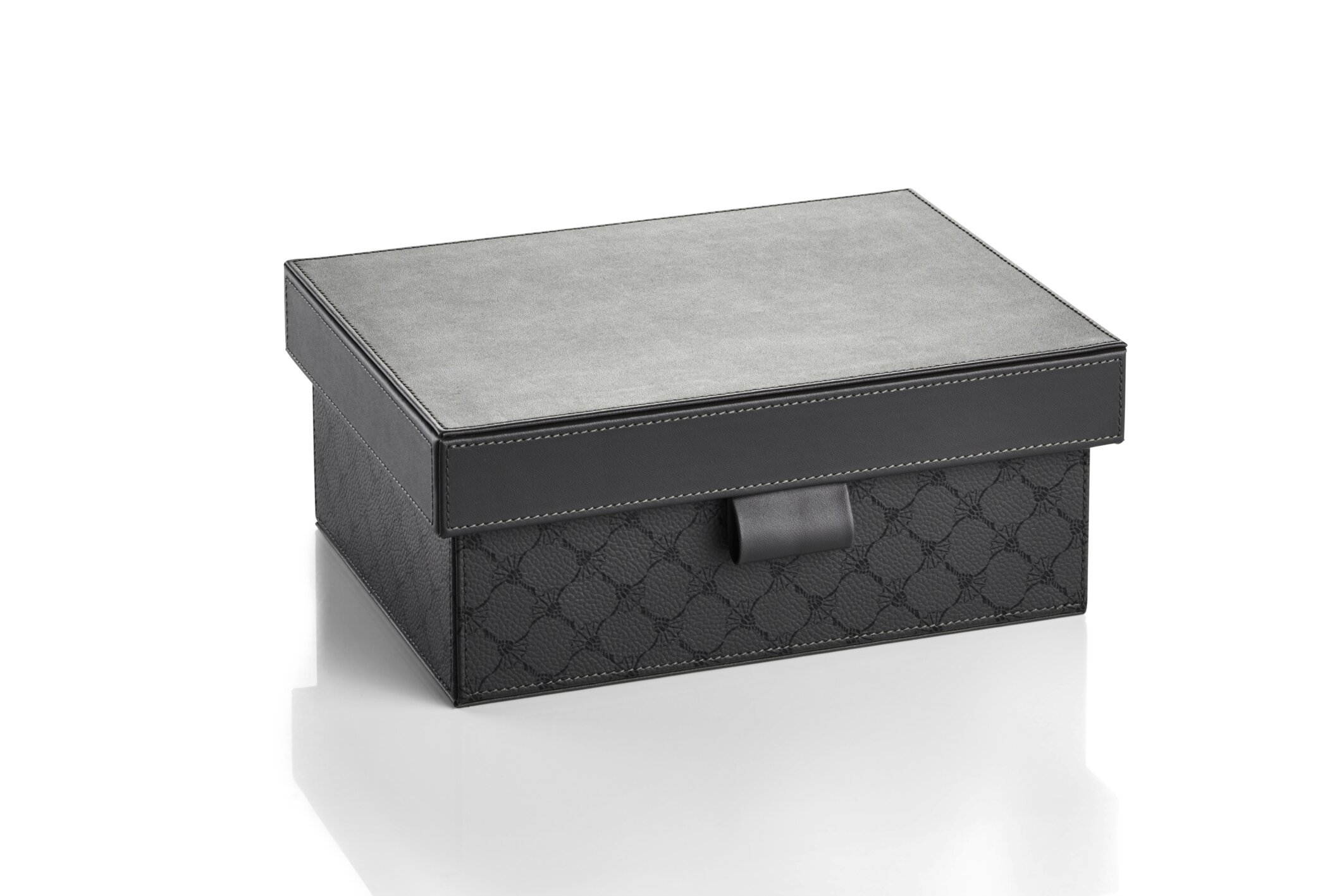 JOOP CORNFLOWER BOX S mit Deckel - Anthrazit/Schwarz