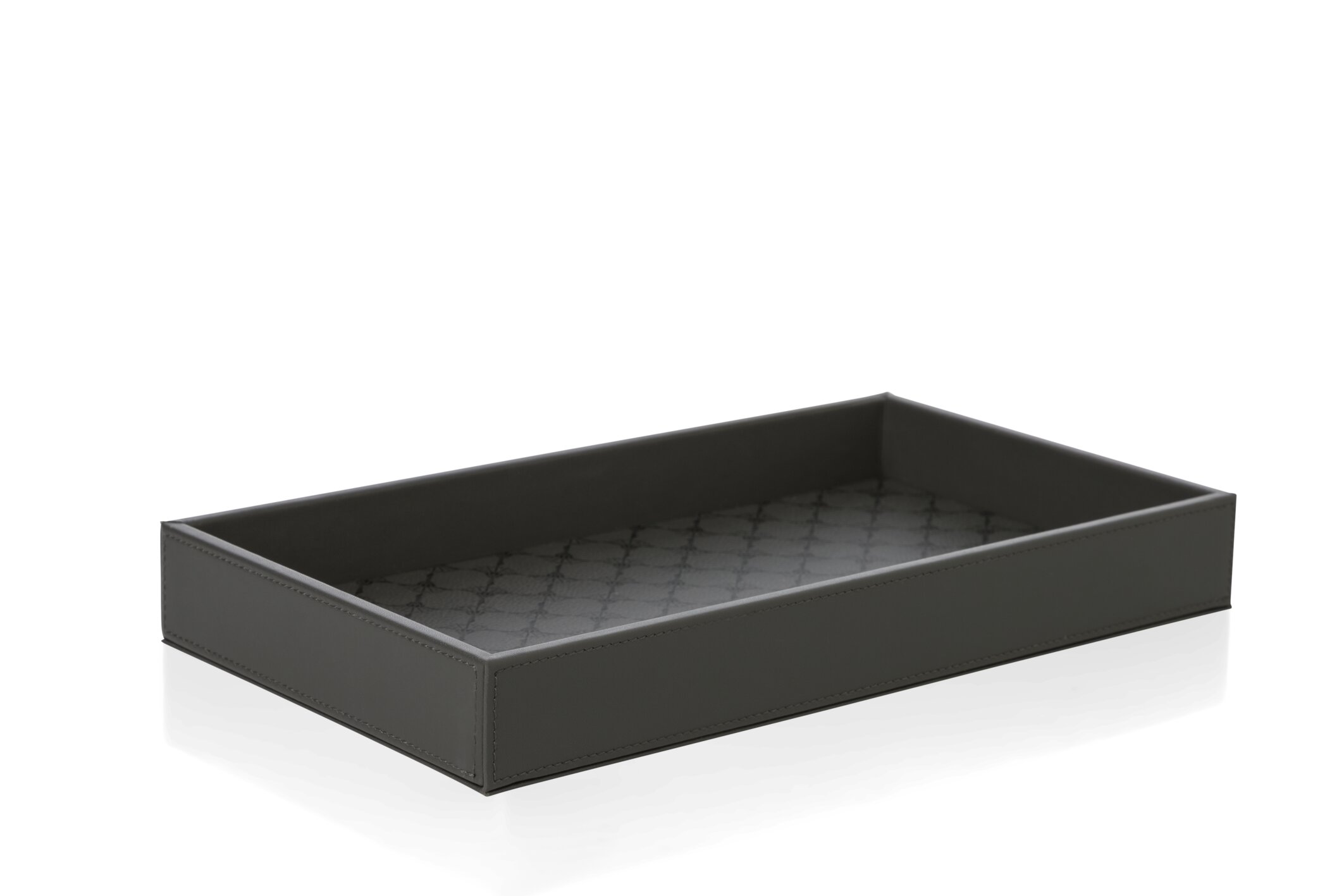 JOOP CORNFLOWER Tablett rechteckig M - Anthrazit/Schwarz