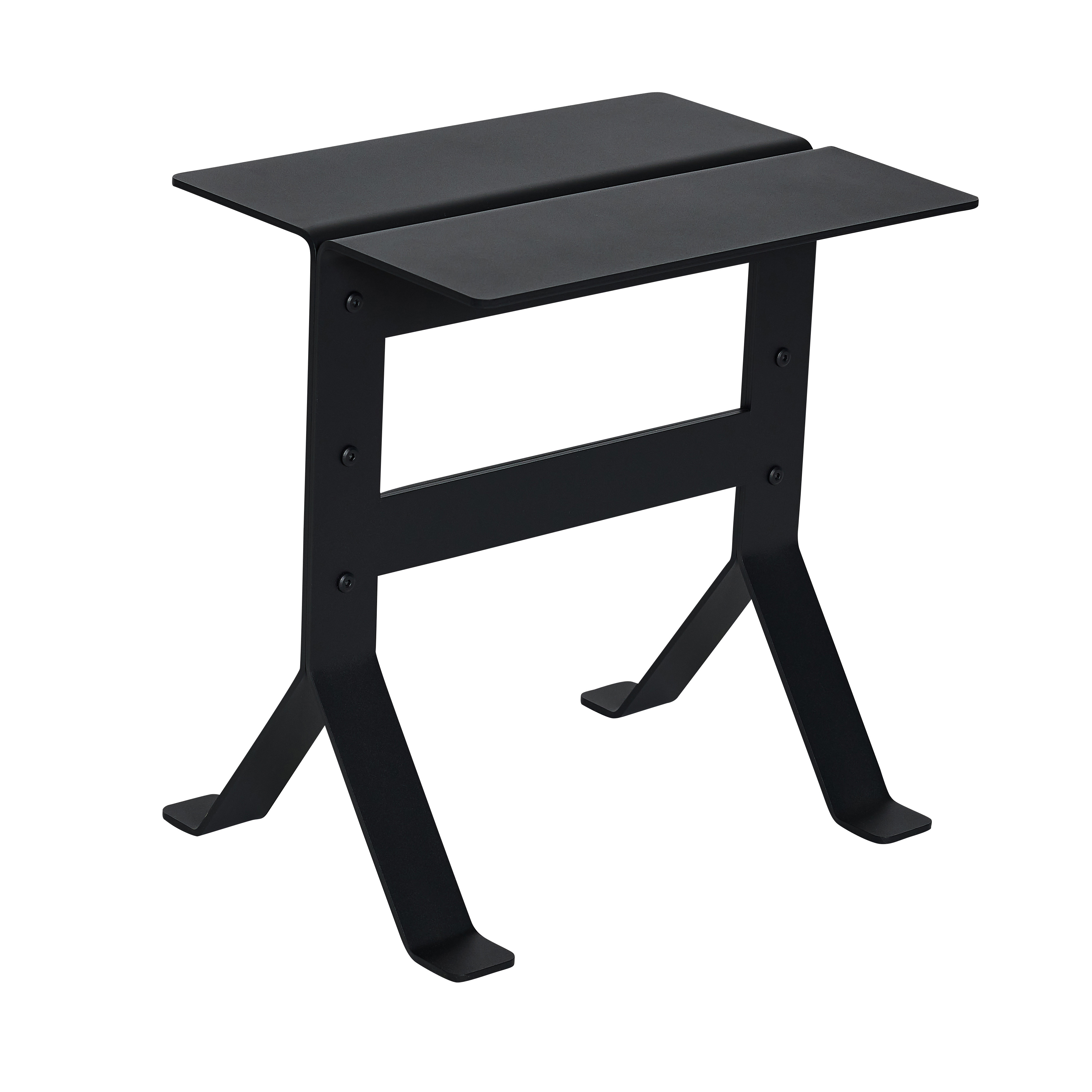 Fold Beistelltisch Schwarz
