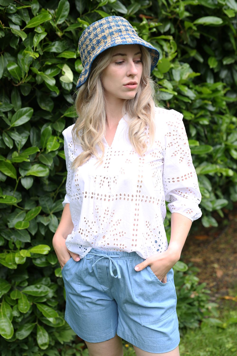 Lässige Short im Denim Look S